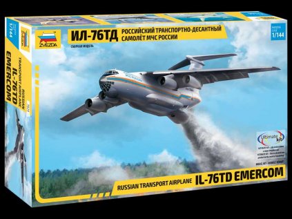 590 model kit lietadlo zvezda 7029 il 76 td emercom 1 144
