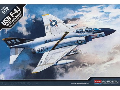 5909 model kit lietadlo academy 12529 usn f 4j vf 84 jolly rogers 1 72