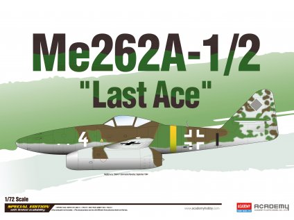 5921 model kit lietadlo academy 12542 me262a 1 2 last ace le 1 72
