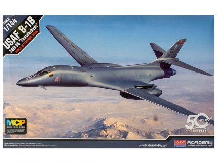 5960 model kit lietadlo academy 12620 usaf b 1b 34th bs thunderbirds mcp 1 144