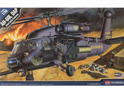 5963 model kit vrtulnik academy 12115 ah 60l dap 1 35