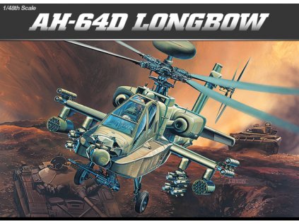 5993 model kit vrtulnik academy 12268 ah 64d longbow 1 48