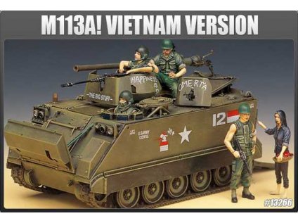 6026 model kit tank academy 13266 m113a1 vietnam version 1 35