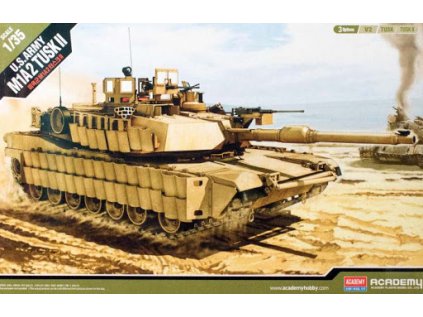 6038 model kit tank academy 13298 u s army m1a2 tusk ii 1 35