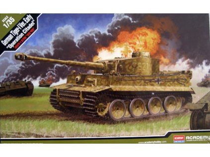 6071 model kit tank academy 13509 german tiger i ver early op citadel 1 35