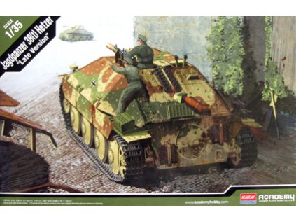 6092 model kit military academy 13230 jagdpanzer 38 t hetzer late version 1 35