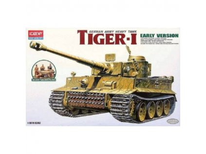 6107 model kit tank academy 13264 tiger i wwii tank early exterior model 1 35