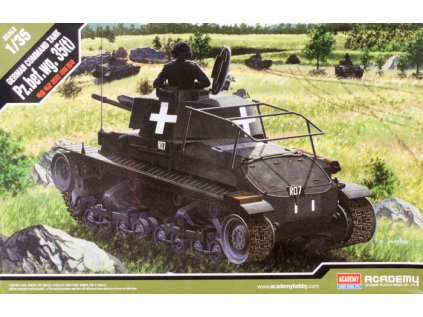 6143 model kit tank academy 13313 german command tank pz bef wg 35 t 1 35