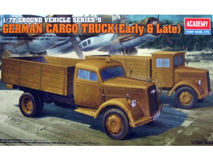 6149 model kit military academy 13404 german cargo truck e l 1 72