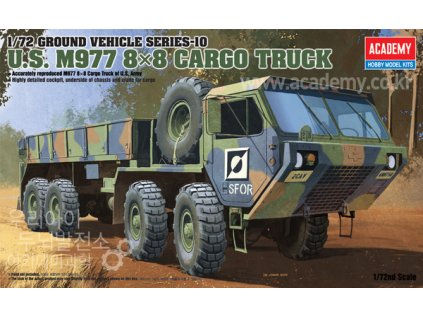 6152 model kit military academy 13412 m977 8x8 oshkosh 1 72