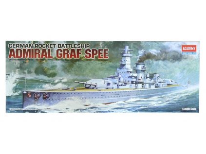6176 model kit lod academy 14103 graf spee 1 350