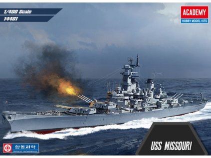 6212 model kit lod academy 14401 uss missouri bb 63 1 400
