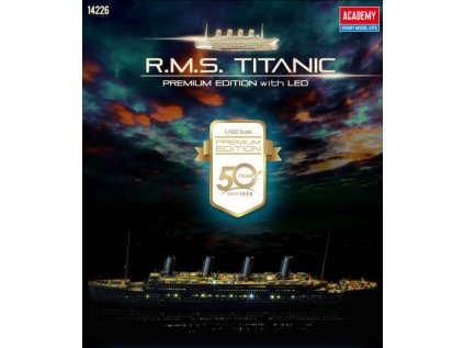 6221 model kit lod academy 14226 r m s titanic premium edition with led 1 400