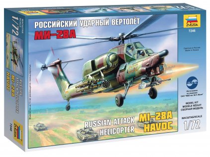 641 model kit vrtulnik zvezda 7246 mi 28a havoc 1 72