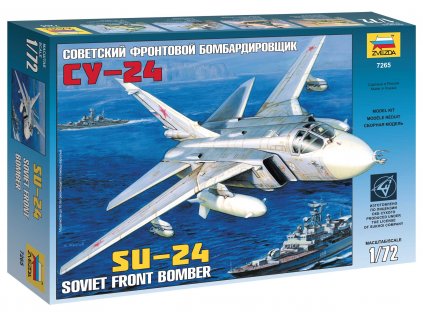 656 model kit lietadlo zvezda 7265 su 24 1 72