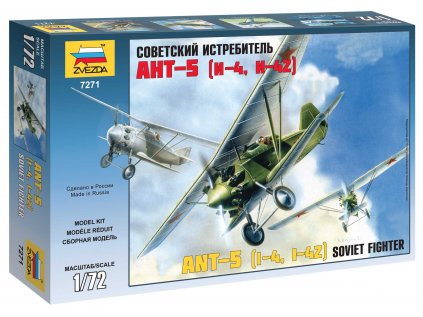 665 model kit lietadlo zvezda 7271 ant 5 1 72