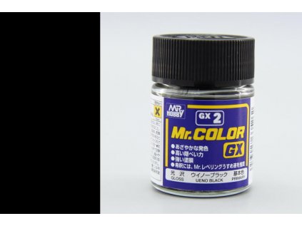 6944 mr color gunze gx02 cierna leskla 18ml