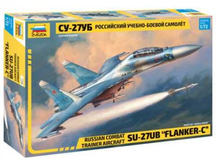 695 model kit lietadlo zvezda 7294 sukhoi su 27 ub flanker c 1 72
