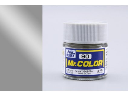 7115 mr color gunze c090 ziarivo strieborna