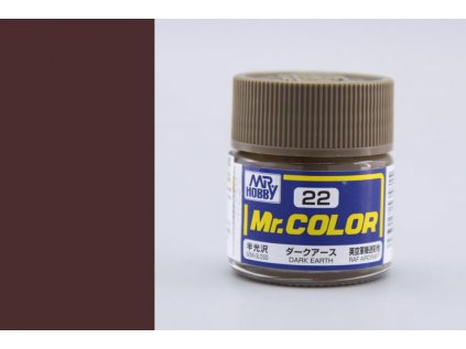 7169 mr color gunze c022 tmava zemita