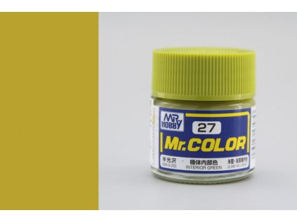 7181 mr color gunze c027 interierova zelena
