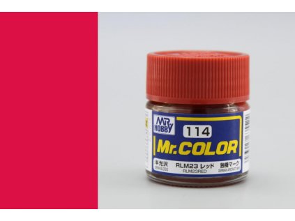 7250 mr color gunze c114 rlm23 cervena