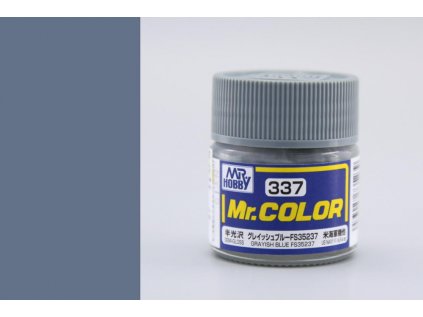 7373 mr color gunze c337 fs35237 sedava modra