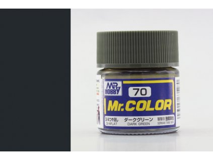 7436 mr color gunze c070 tmavo zelena