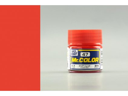 7469 mr color gunze c047 transparentna cervena