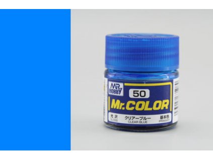 7475 mr color gunze c050 transparentna modra