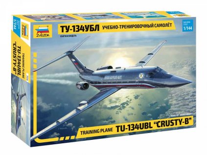 7592 model kit lietadlo zvezda 7036 training plane tu 134ubl crusty b 1 144