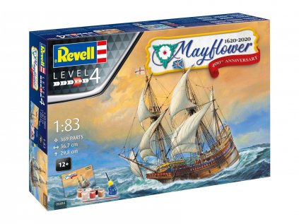7598 darcekovy set lod revell 05684 mayflower 400th anniversary 1 83
