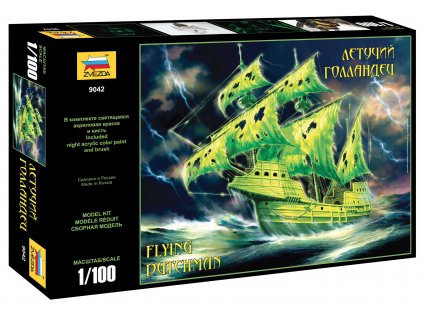 767 model kit lod zvezda 9042 flying dutchman ghost ship 1 100