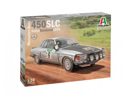 7979 model kit auto italeri 3632 mercedes benz 450slc rallye bandama 1979 1 24