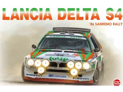 8120 model kit auto nunu pn24005 lancia delta s4 86 sanremo rally 1 24