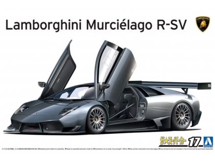 Model Kit auto AOSHIMA AO00710 - Lamborghini Murcielago R-SV (1:24)