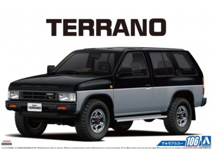 8228 model kit auto aoshima ao05708 nissan d21 terrano v6 3000 r3m 91 1 24