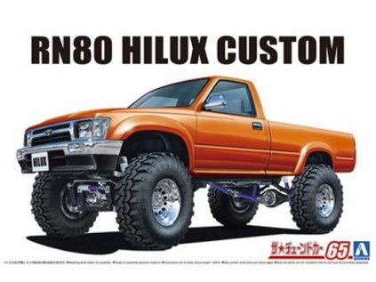 8249 model kit auto aoshima ao05802 rn80 hilux custom 1 24