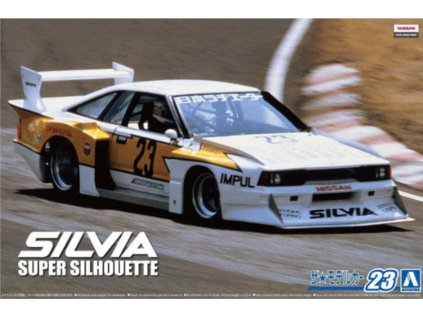 8255 model kit auto aoshima ao05830 nissan ks110 silvia super silhouette 82 1 24