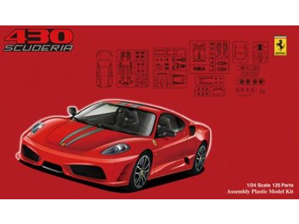 8390 model kit auto fujimi fu12336 ferrari 430 scuderia 1 24