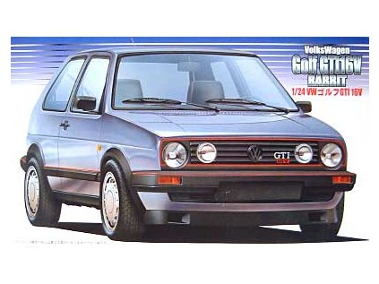 8399 model kit auto fujimi fu12498 volkswagen golf gti 16v rabbit 1 24