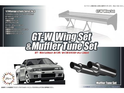 8477 doplnok fujimi fu11112 wing custom parts set 1 24