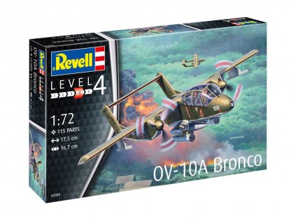 86 plastovy model lietadlo revell 03909 ov 10a bronco 1 72