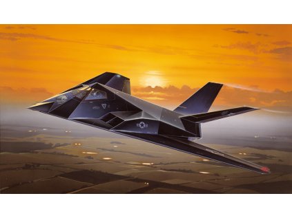 863 model kit lietadlo italeri 0189 f 117a nighthawk 1 72