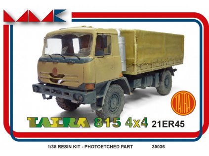 8732 resinovy model kamion mmk 35036 tatra 815 4x4 21er45 1 35