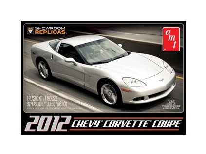 Plastový model auto AMT 756 - Chevrolet Corvette C6 coupe (1:25)