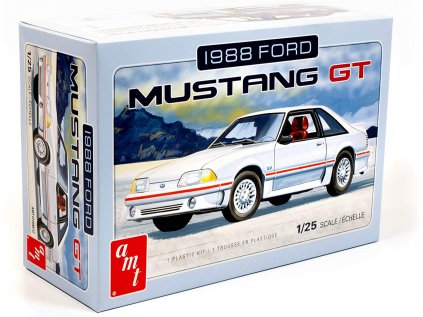 Plastový model auto AMT 1216 - 1988 Ford Mustang GT (1:25)