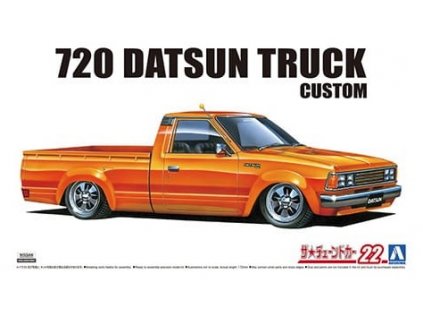 Model Kit auto AOSHIMA AO05840 - 720 Datsun Truck Custom (1:24)