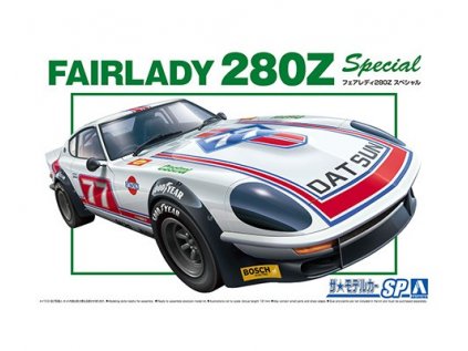 Model Kit auto AOSHIMA AO06100 - Nissan S30 Fairlady 280Z Special '75 (1:24)