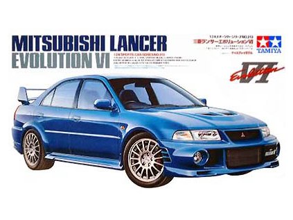 Model Kit auto TAMIYA 24213 - Mitsubishi Lancer Evolution VI (1:24)